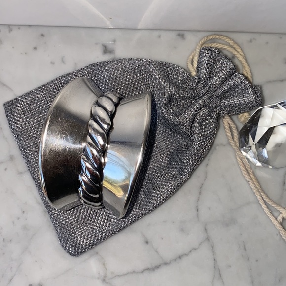 925 Silver Cuff Bracelet Classic Wide Cuff - Picture 7 of 7